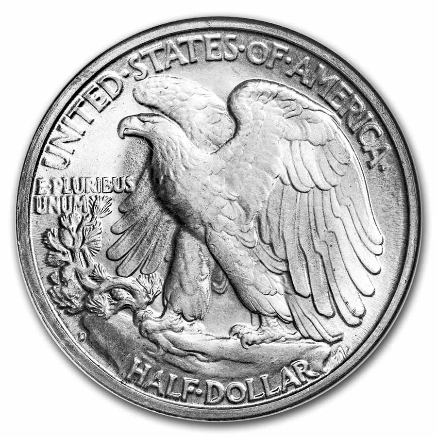 Buy 1947-D Walking Liberty Half Dollar MS-65 NGC | APMEX