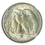 1947-D Walking Liberty Half Dollar MS-66 NGC