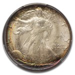 1947-D Walking Liberty Half Dollar MS-67 PCGS (Toned)