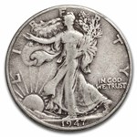 1947-D Walking Liberty Halves 20-Coin Roll Avg Circ