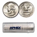 1947-D Washington Quarter 40-Coin Roll BU