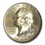 1947-D Washington Quarter MS-67 NGC