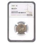 1947 Jefferson Nickel MS-67+ NGC