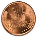 1947 Lincoln Cent MS-66 PCGS CAC (Red)