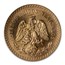 1947 Mexico Gold 50 Pesos BU (New Dies Restrike)
