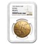 1947 Mexico Gold 50 Pesos MS-64 PL NGC