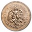 1947 Mexico Gold 50 Pesos MS-70 PCGS (New Die Restrike)