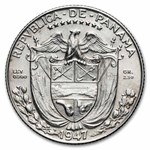 1947 Panama Silver 1/10 Balboa BU