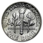 1947 Roosevelt Dime 50-Coin Roll BU