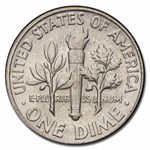 1947 Roosevelt Dime AU