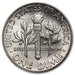 1947 Roosevelt Dime BU