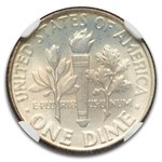 1947 Roosevelt Dime MS-68 NGC (Full Torch)