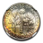 1947 Roosevelt Dime MS-68 NGC (Toned)