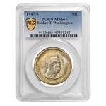 1947-S Booker T. Washington Half Dollar MS-66+ PCGS