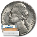 1947-S Jefferson Nickel 40-Coin Roll BU