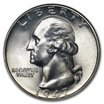 1947-S Washington Quarter MS-65 NGC