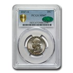 1947-S Washington Quarter MS-67 PCGS CAC