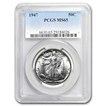 1947 Walking Liberty Half Dollar MS-65 PCGS