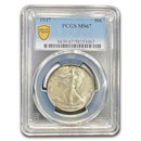 1947 Walking Liberty Half Dollar MS-67 PCGS