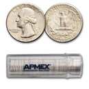 1947 Washington Quarter 40-Coin Roll Avg Circ