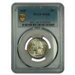 1947 Washington Quarter MS-68 PCGS