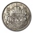 1948-1952 Canada Silver 50 Cents George VI Avg Circ