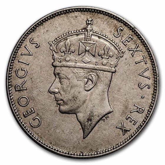 1948-1952 East Africa 1 Shilling Lion Avg Circ 1948-1952 East Africa 1 Shilling Lion Avg Circ