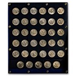 1948-1963 Franklin Half Dollar BU Set (Capital Plastic)