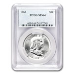 1948-1963 Franklin Half Dollar MS-64 PCGS (Random)
