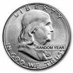 1948-1963 Franklin Half Dollar MS-65 CACG (Random)
