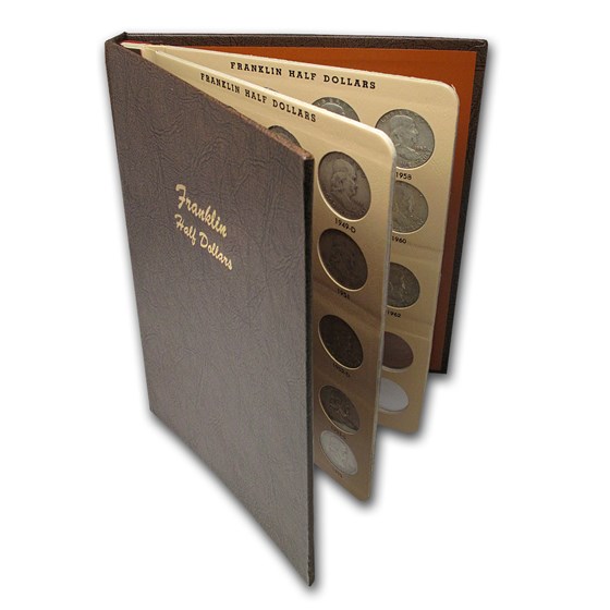 1948-1963 Franklin Half Dollar Set Avg Circ (Dansco Album) 1948-1963 Franklin Half Dollar Set Avg Circ (Dansco Album)