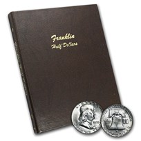 1948-1963 Franklin Half Dollar Set BU (Dansco Album)