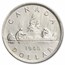 1948 Canada Silver Dollar George VI AU (Details)