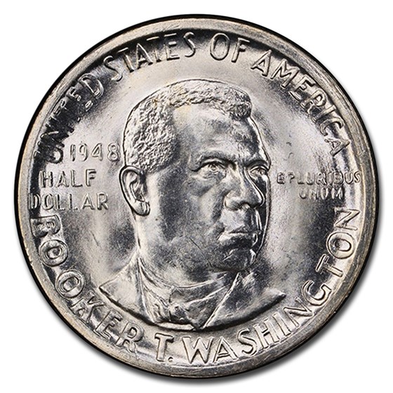 1948-D Booker T. Washington Half Dollar MS-66 PCGS 1948-D Booker T. Washington Half Dollar MS-66 PCGS
