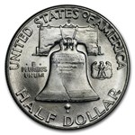 1948-D Franklin Half Dollar 20-Coin Roll BU