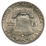 1948-D Franklin Half Dollar AU