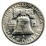 1948-D Franklin Half Dollar BU