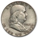 1948-D Franklin Half Dollar Fine/XF