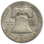 1948-D Franklin Half Dollar Fine/XF