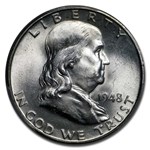 1948-D Franklin Half Dollar MS-63 PCGS (FBL)