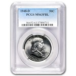 1948-D Franklin Half Dollar MS-63 PCGS (FBL)
