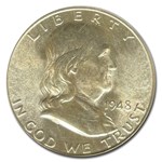 1948-D Franklin Half Dollar MS-64 PCGS (FBL)