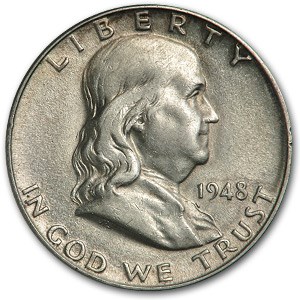 1948-D Franklin Half Dollar XF 1948-D Franklin Half Dollar XF