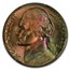 1948-D Jefferson Nickel MS-67+ PCGS (FS, Beautiful Toning)