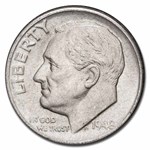 1948-D Roosevelt Dime AU