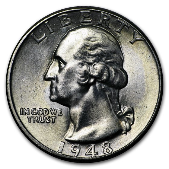 1948-D Washington Quarter BU 1948-D Washington Quarter BU