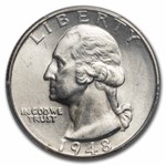 1948-D Washington Quarter MS-65 PCGS