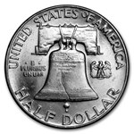1948 Franklin Half Dollar 20-Coin Roll BU