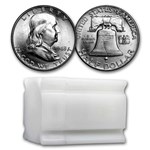 1948 Franklin Half Dollar 20-Coin Roll BU