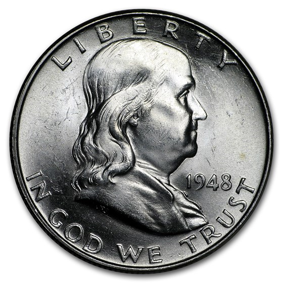 1948 Franklin Half Dollar BU 1948 Franklin Half Dollar BU